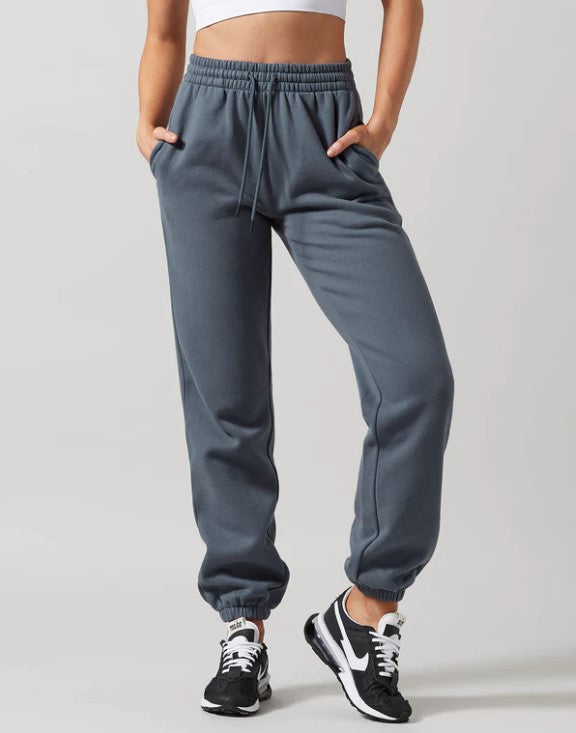 Lucy Track Pant - Indigo